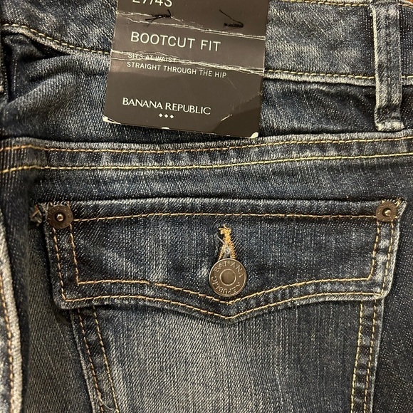 Banana Republic Bootcut Fit Jeans‎ - NWT - Size 27/4S - Picture 11 of 12